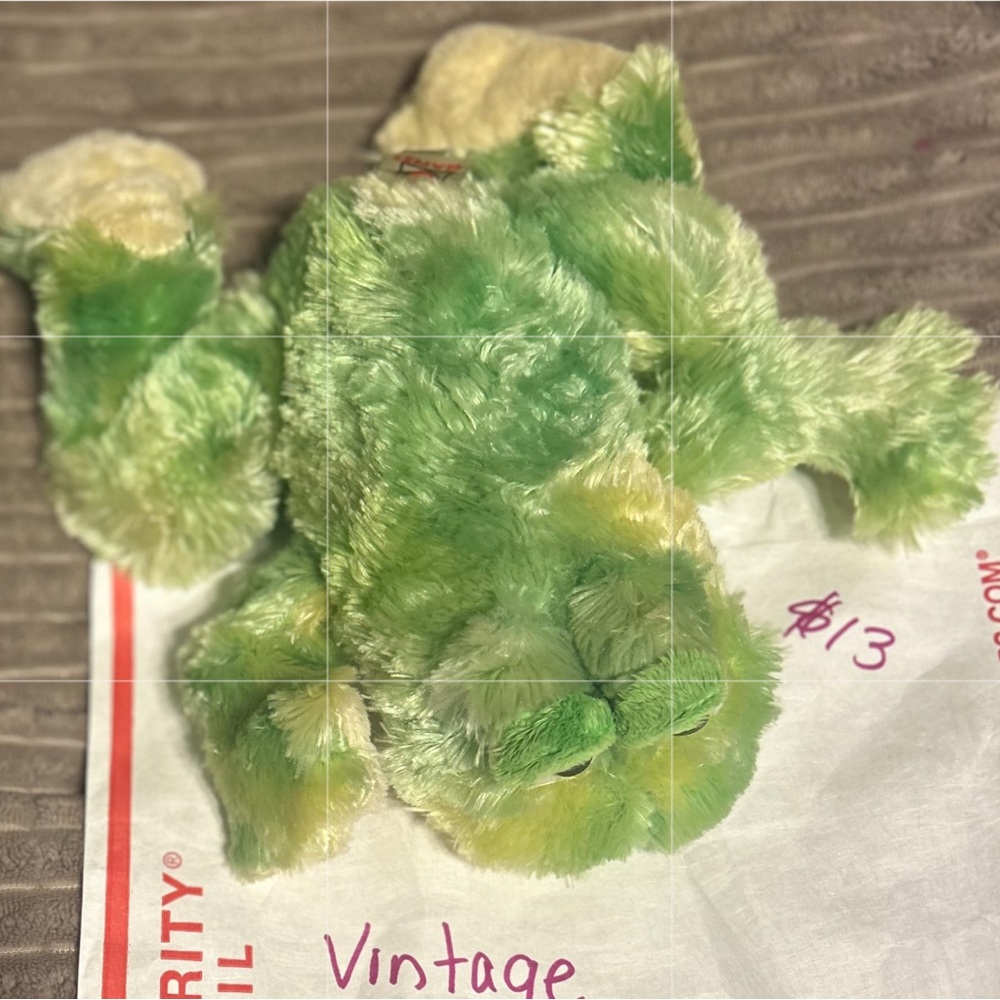 Webkinz Green Tie-Dye Frog Plush